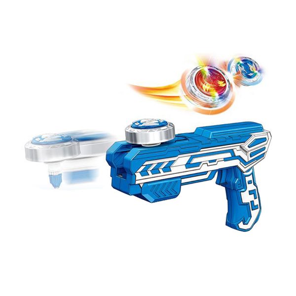 Pištolj sa zvrkom Speed Top – Battle TOP set Crvena