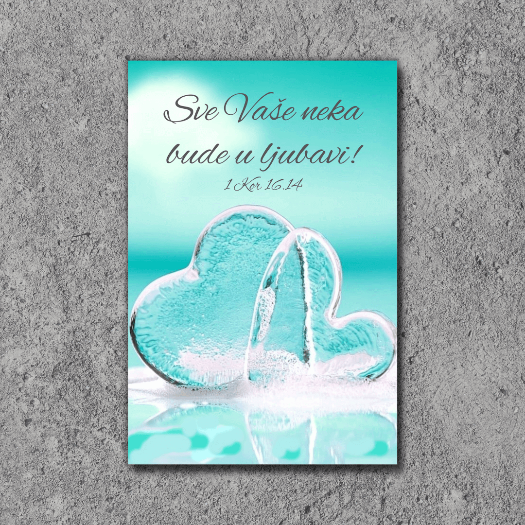 Set unikatnih slik z biblijskimi citati – Vnesite ljubezen in vero v svoj dom