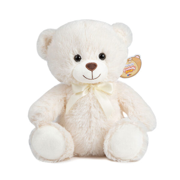 Plišani medo Cuddly Bear – nježna plišana igračka za bebe i djecu Siva