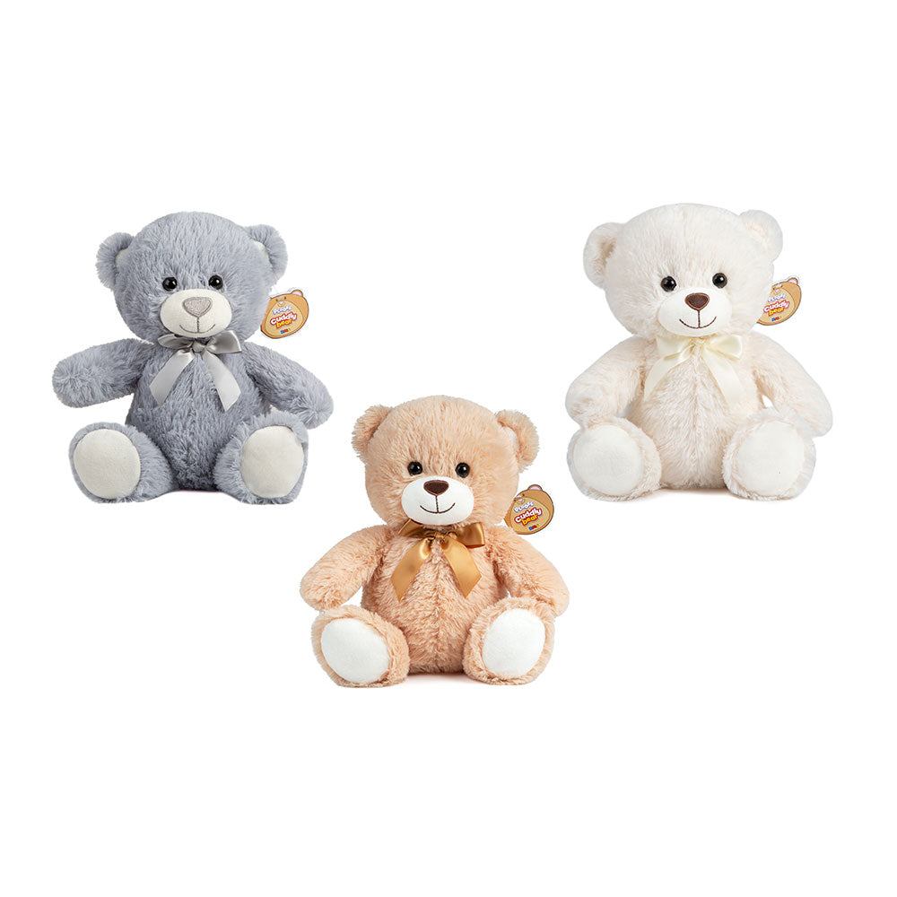 Plišani medo Cuddly Bear – nježna plišana igračka za bebe i djecu Krem