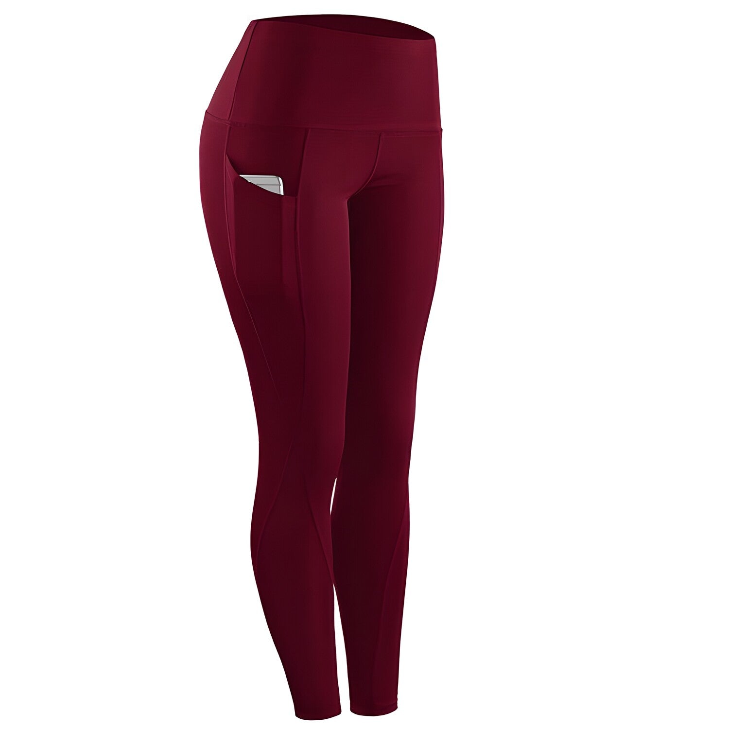Ženske Tajice PO-15689 - Bordo / XXL KP15689