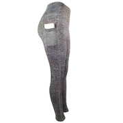 Ženske Tajice PO-15692 - Siva / Crna / M KP15692