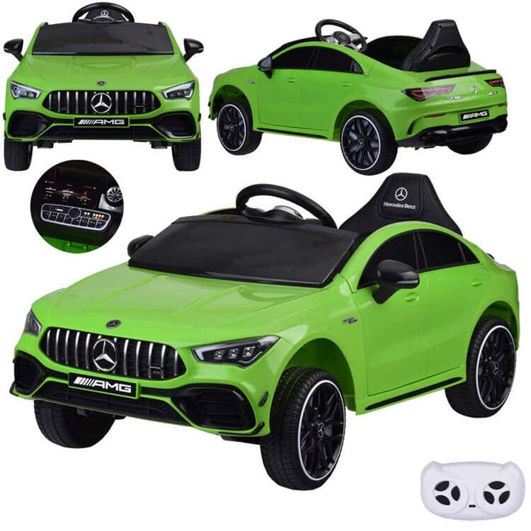 Mercedes AMG CLA 45s 4×4 zeleni
