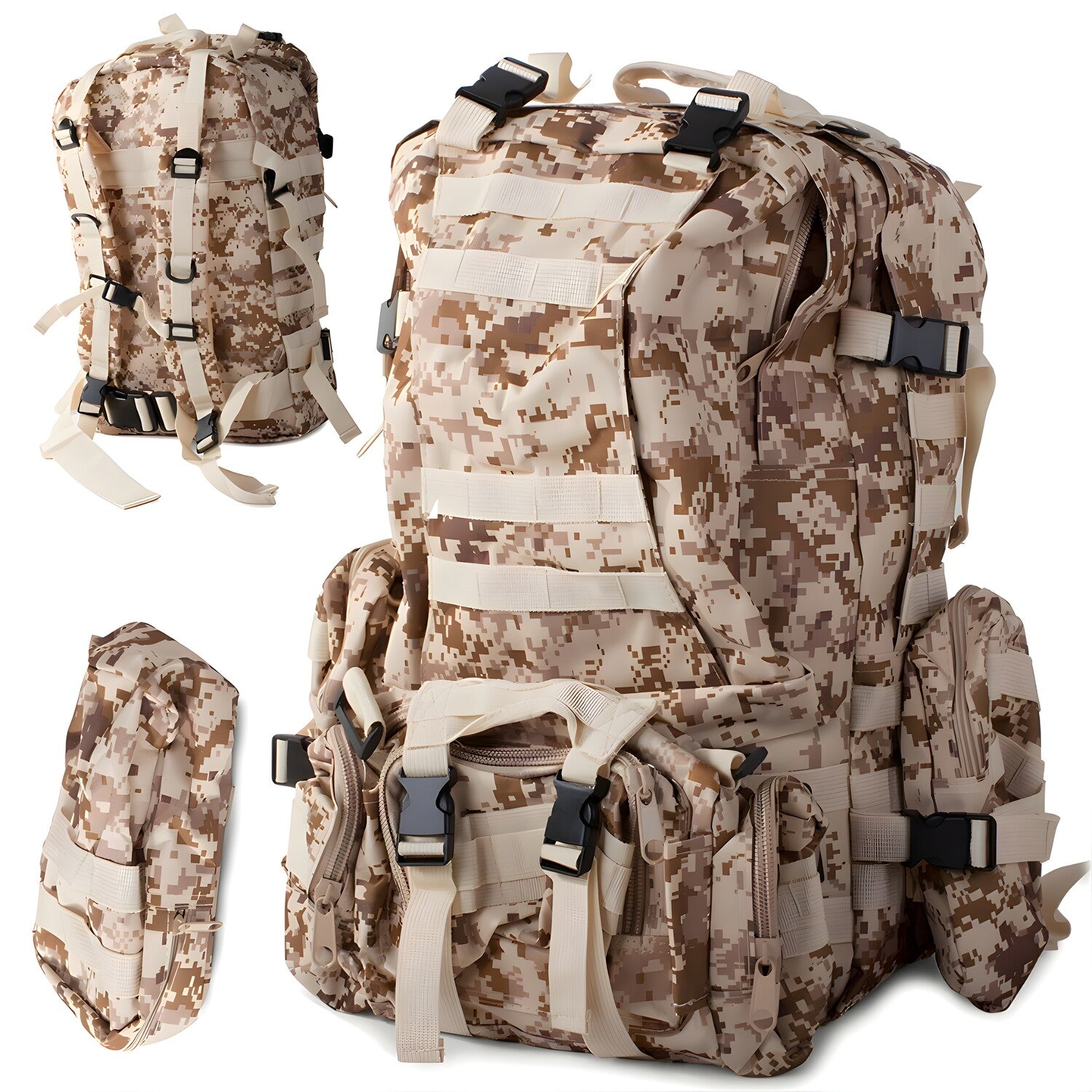 Taktički ruksak 48.5L - Smeđa KP39145