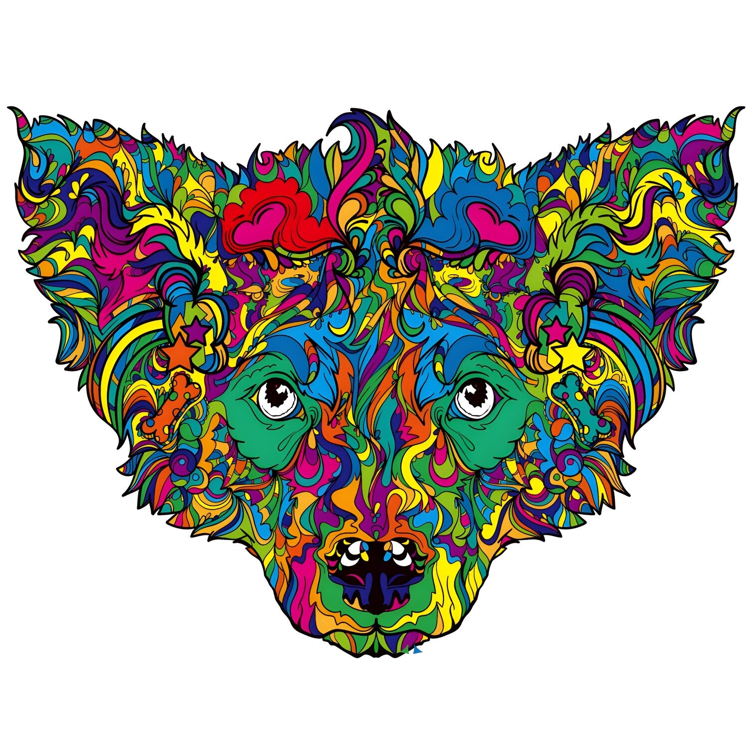 Drvene puzzle - Poodle / M KP21949