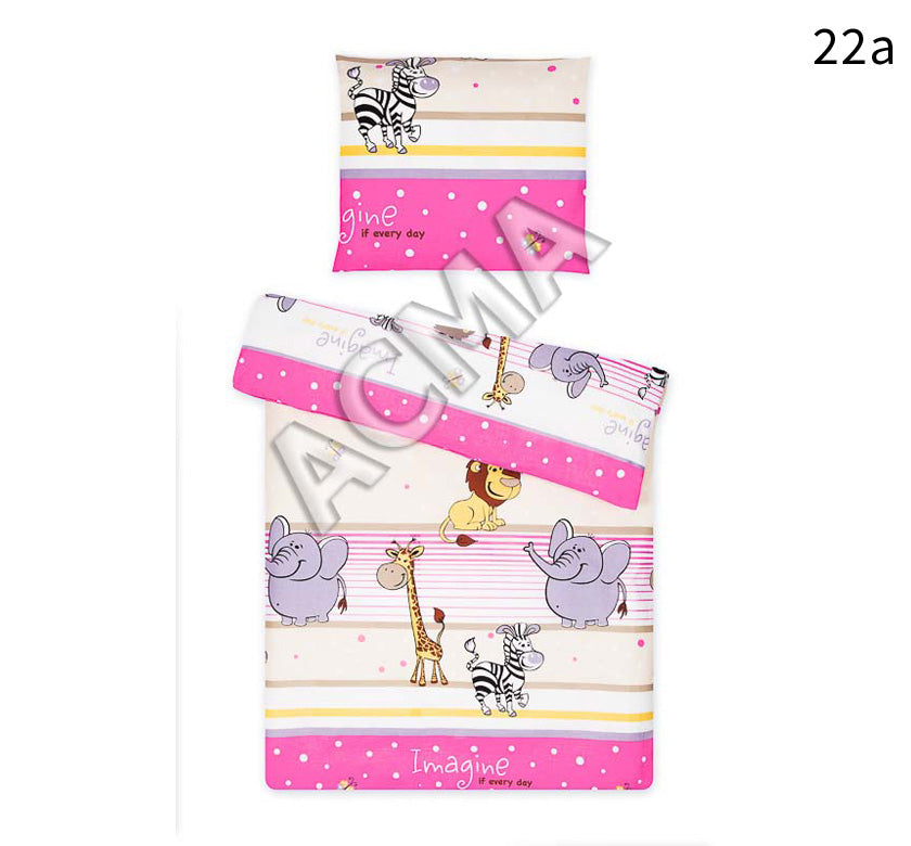 Posteljina set 2 elementa za krevet 160x80 cm - Uzorak-22a