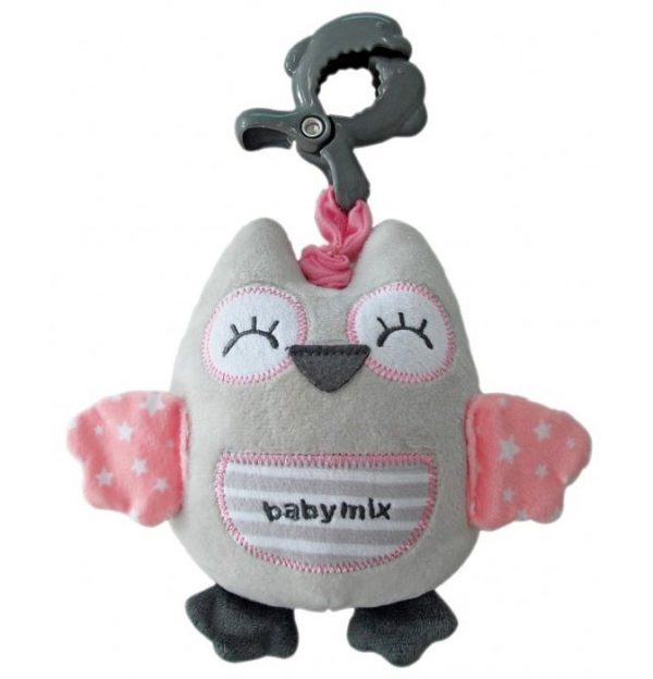 Baby Mix plišana glazbena zebra
