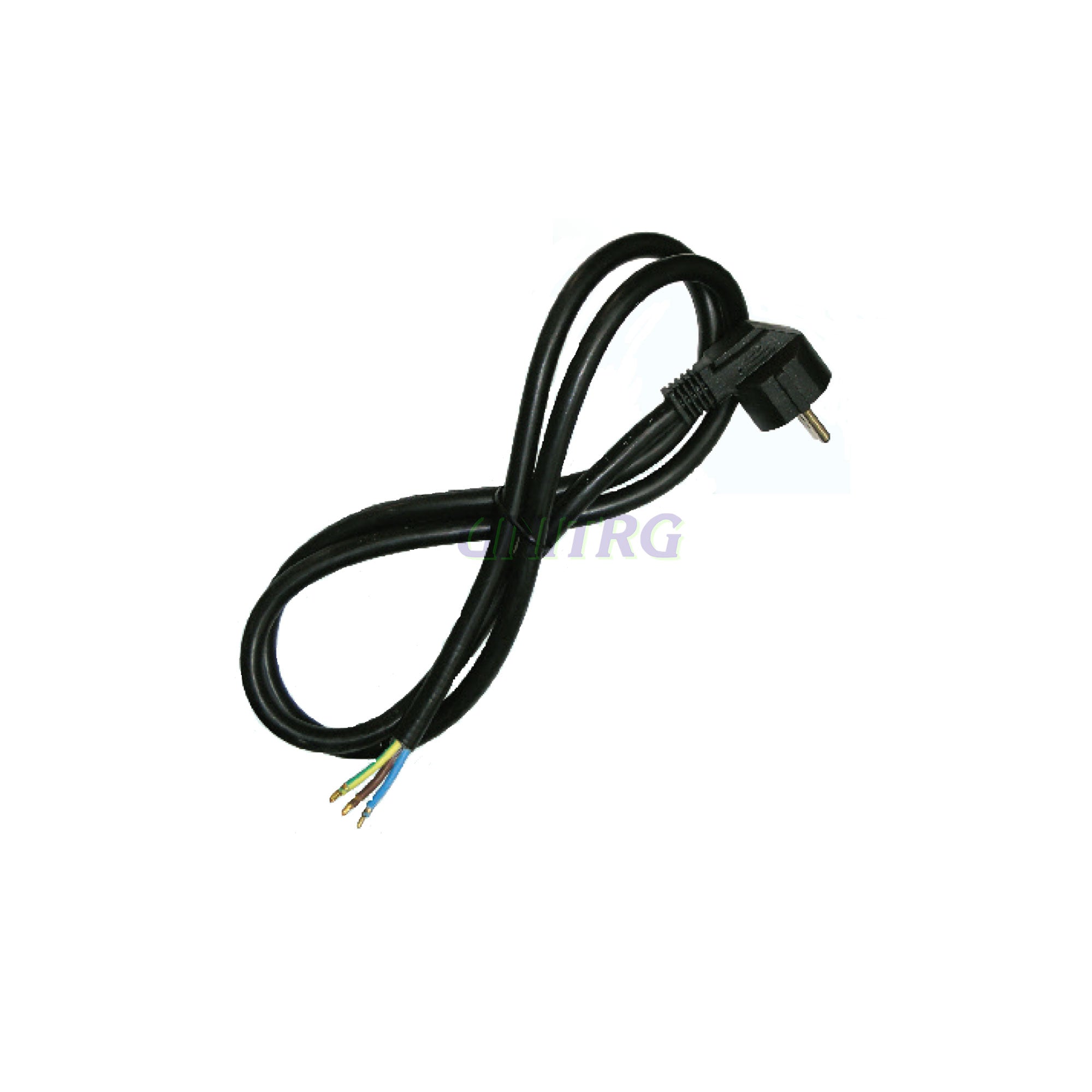 Kabel priključni H05VV-F 3x2,5mm 1,5met crni