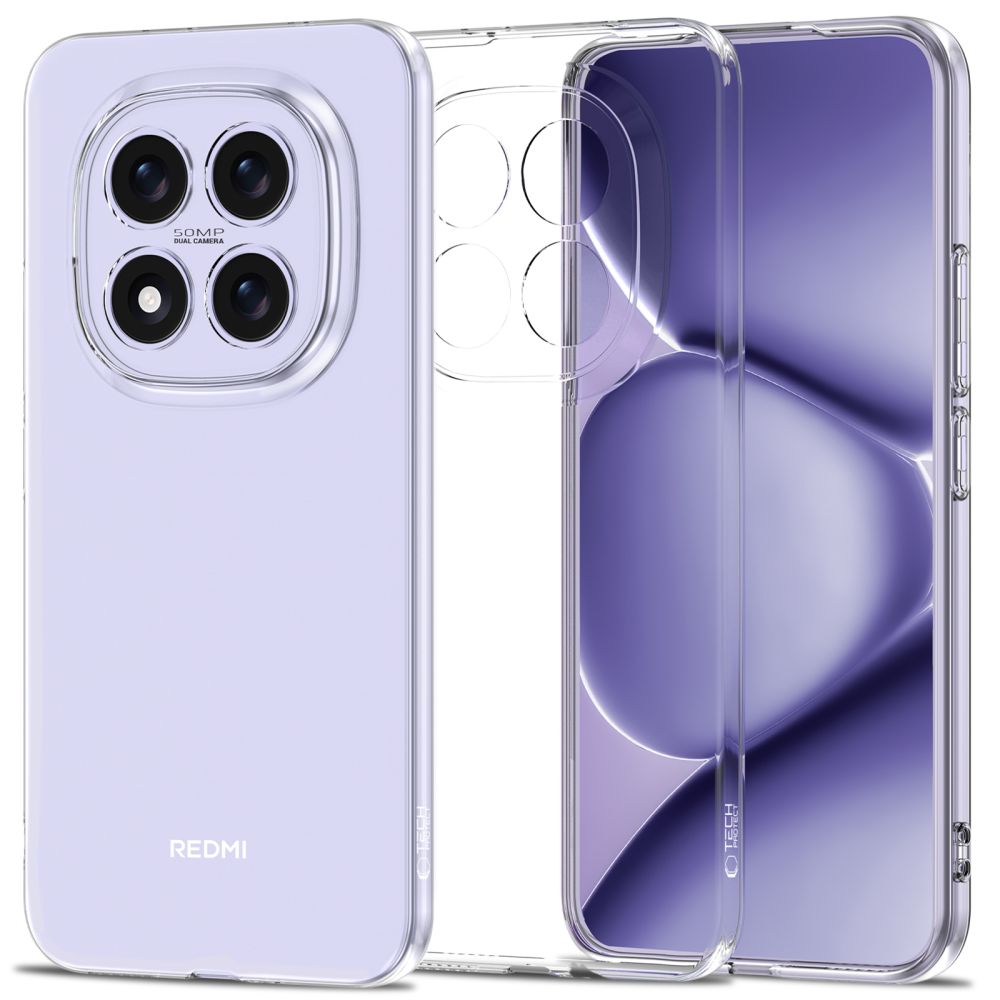 Tech-Protect FlexAir futrola za Xiaomi Redmi Note 15 Pro+ 5G - Prozirna KP39565