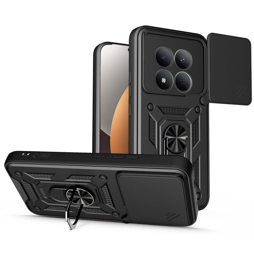 Tech-Protect CamShield Pro futrola za Xiaomi Redmi Note 15 Pro+ 5G/Poco M8 Pro - Crna KP39580