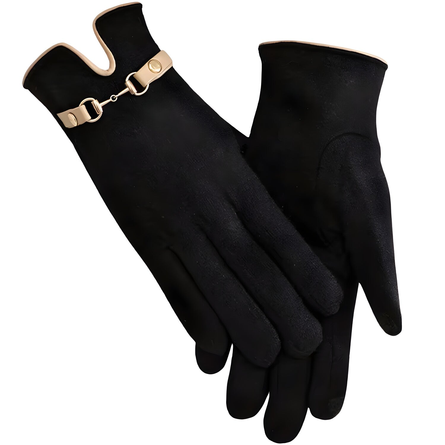 Ženske rukavice ZI - 39973 - Crna KP39973