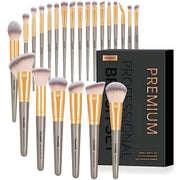 Set kistova za šminkanje - Siva / 25kom KP40022