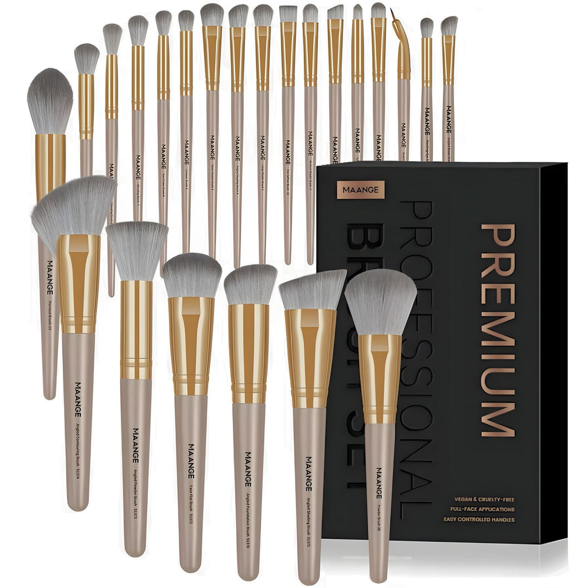 Set kistova za šminkanje - Bež