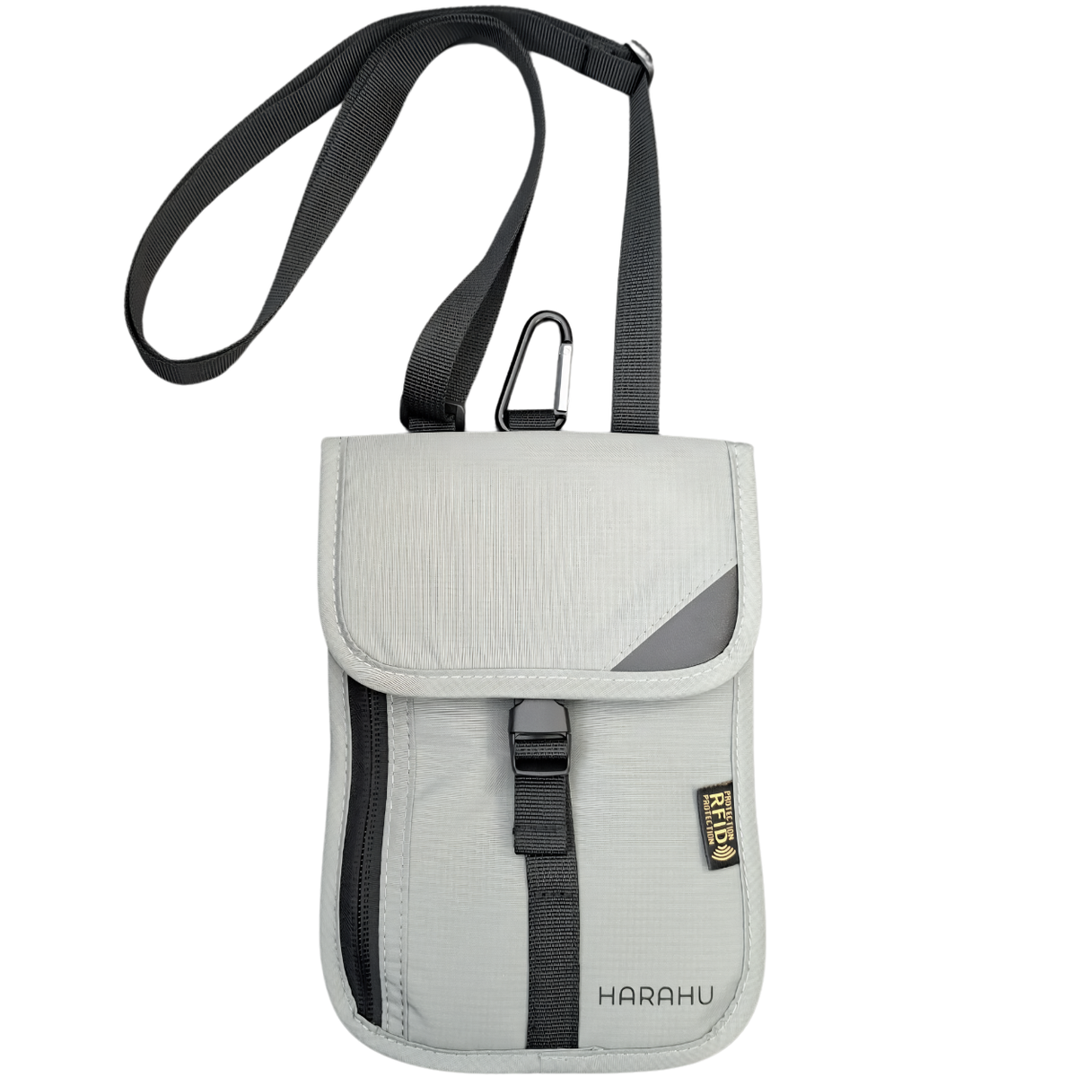 Muška Crossbody Torba s RFID HARAHU Iconic - Siva