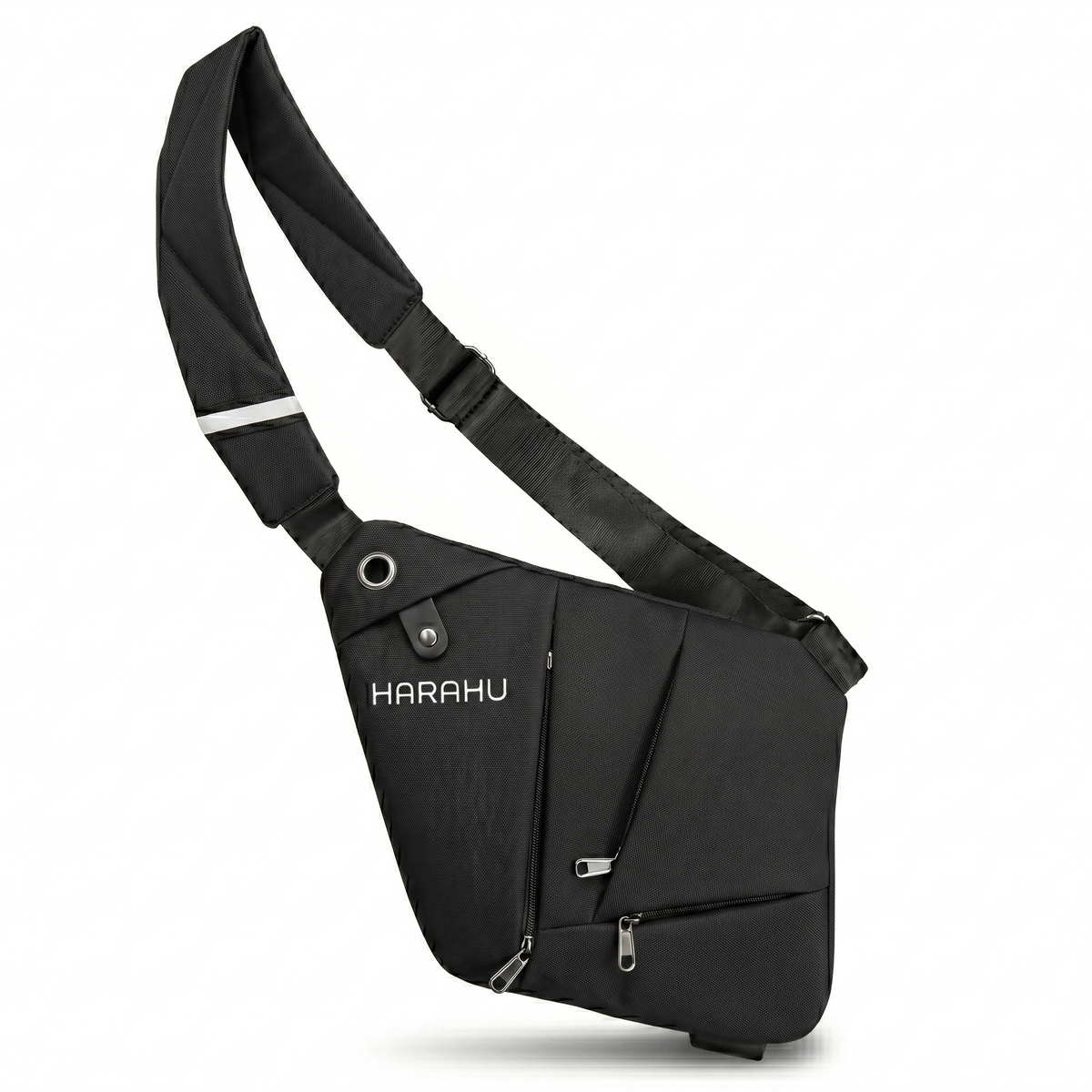 Muška Crossbody Torba HARAHU Pulse - Crna