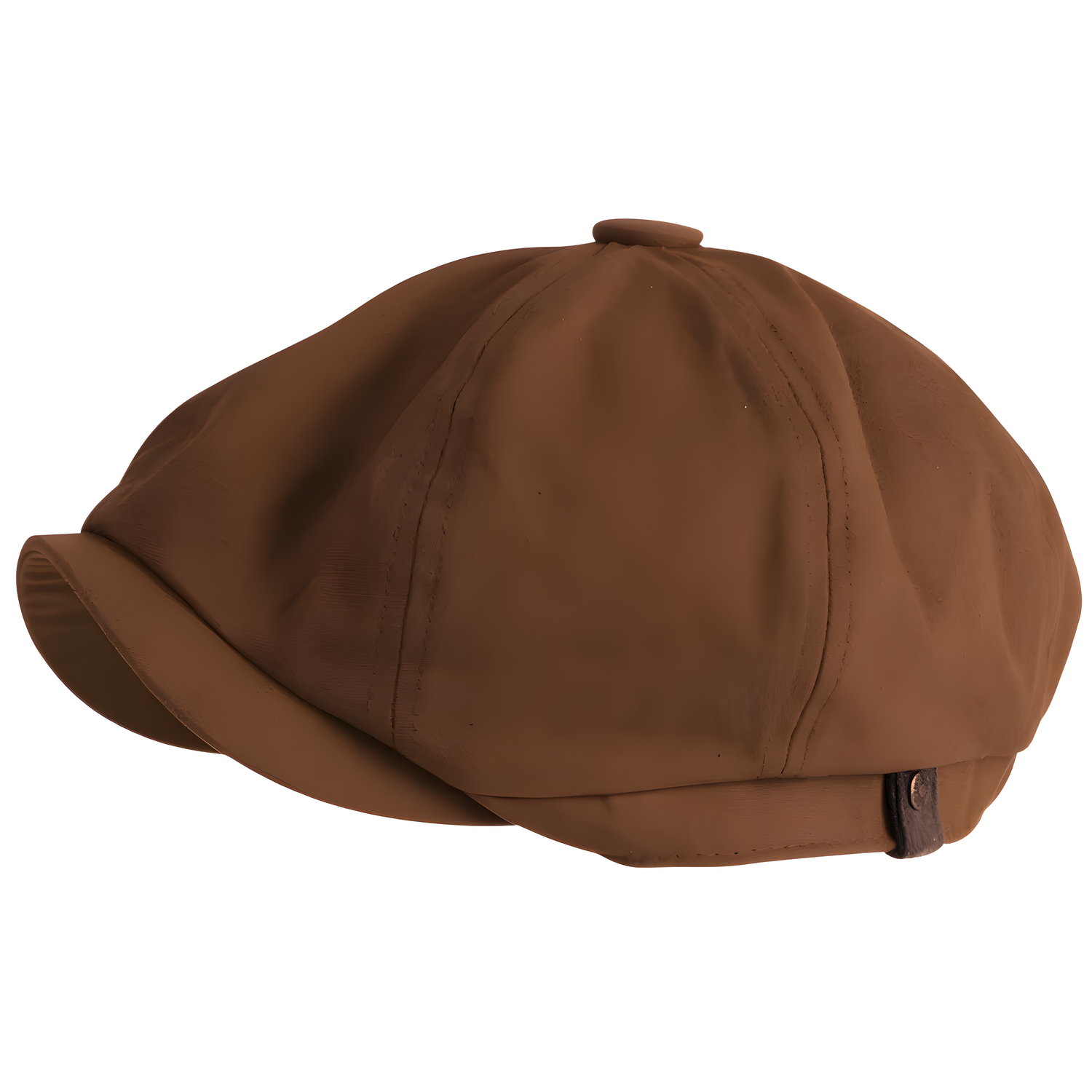Muška beretka MA - 40375 - Tamno Smeđa KP40375