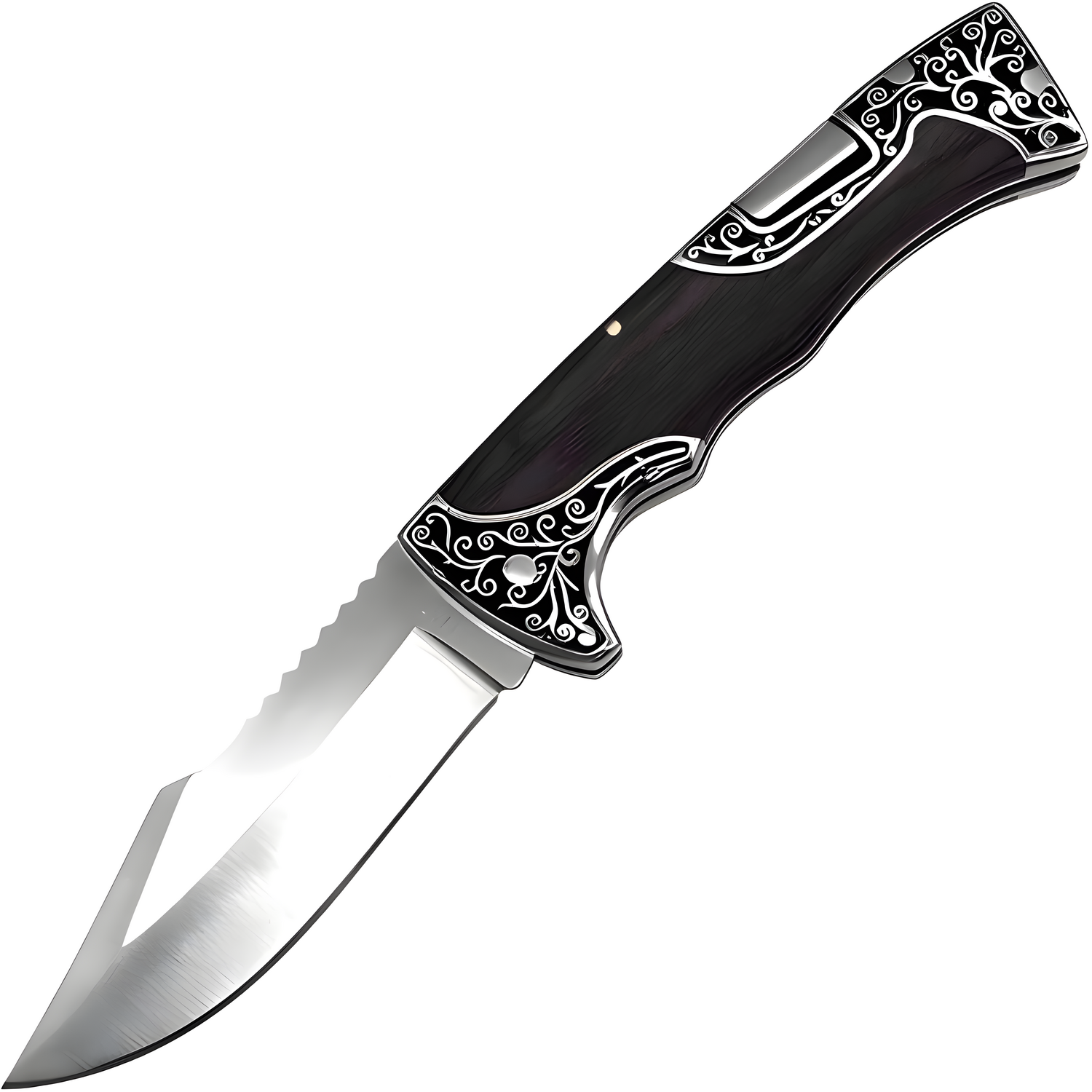 Outdoor sklopivi nož A3157 - 22,5 / 9cm / Crna KP40398