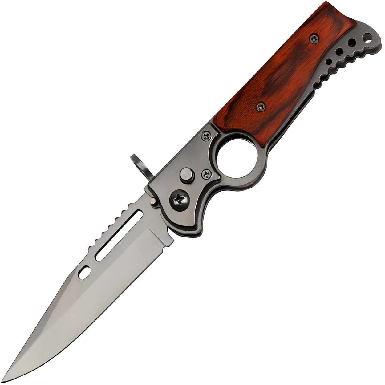 Outdoorov sklopivi nož QS - 41031 - Smeđa KP41031