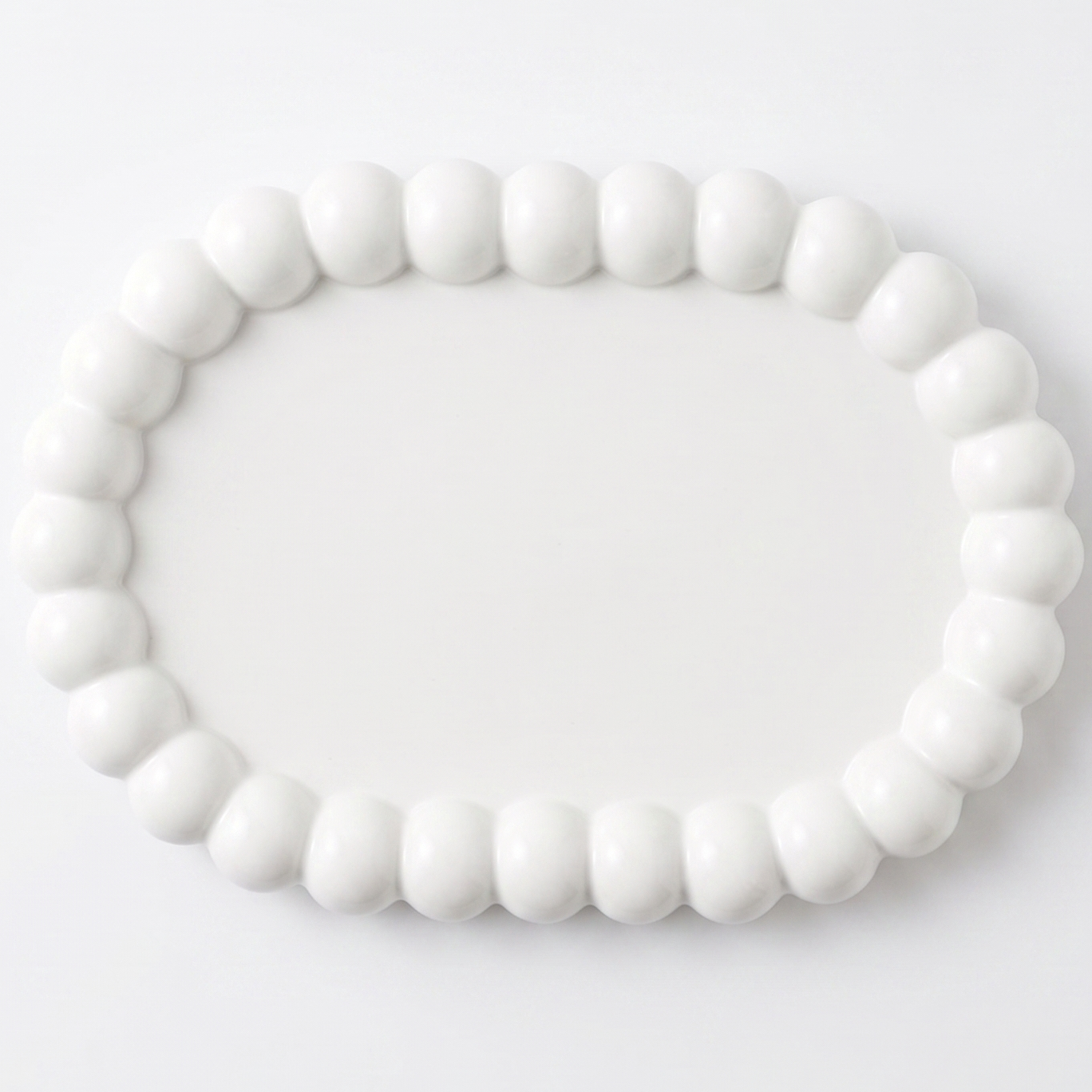 Dizajnerski pladanj Korálka - Bijela KP41113