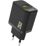 Punjač Dudao A27S GaN 25W USB - A QC 3.0 - Crna KP41418
