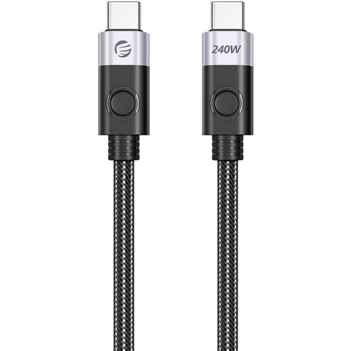 Kabel za punjenje Orico CC240 USB - C / USB - C PD 240W USB4 40Gb / s 8K - Crna / 1.5m KP41493