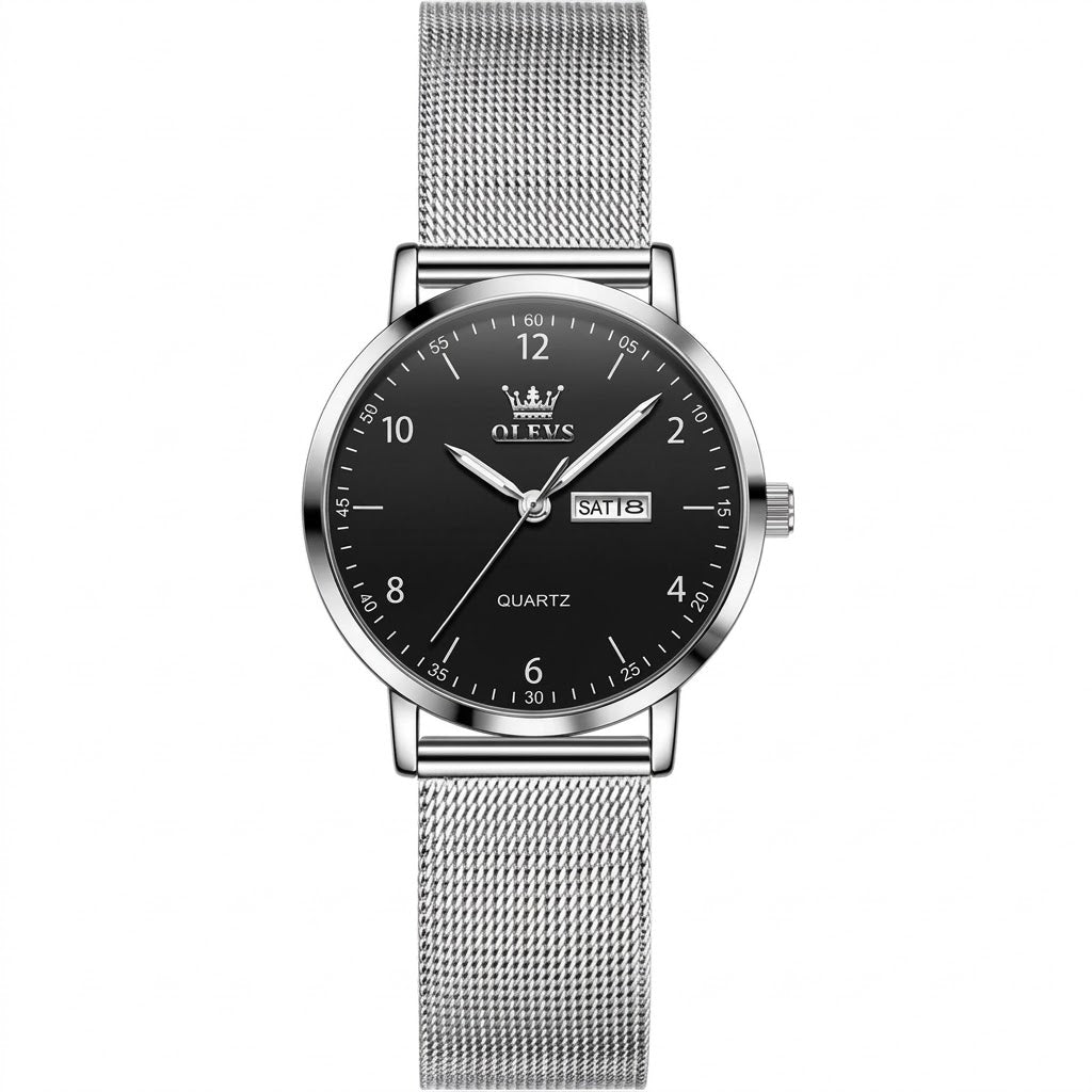 Sat OLEVS NO - 41519 - Crna / Srebrna KP41519