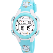 Dječji digitalni sat MINGRUI CU-41740 - Plavi / Bijeli KP41740
