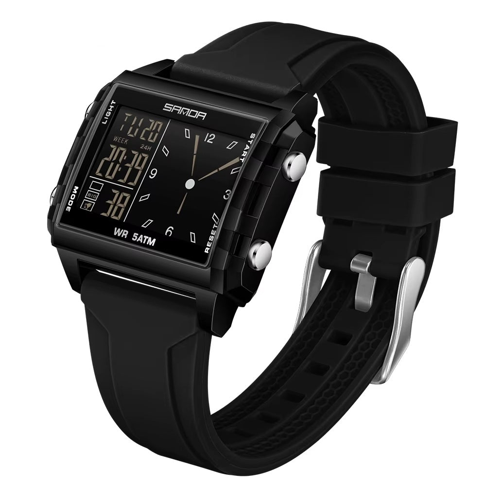 Digitalni sat SANDA FA-41863 - Crna KP41863