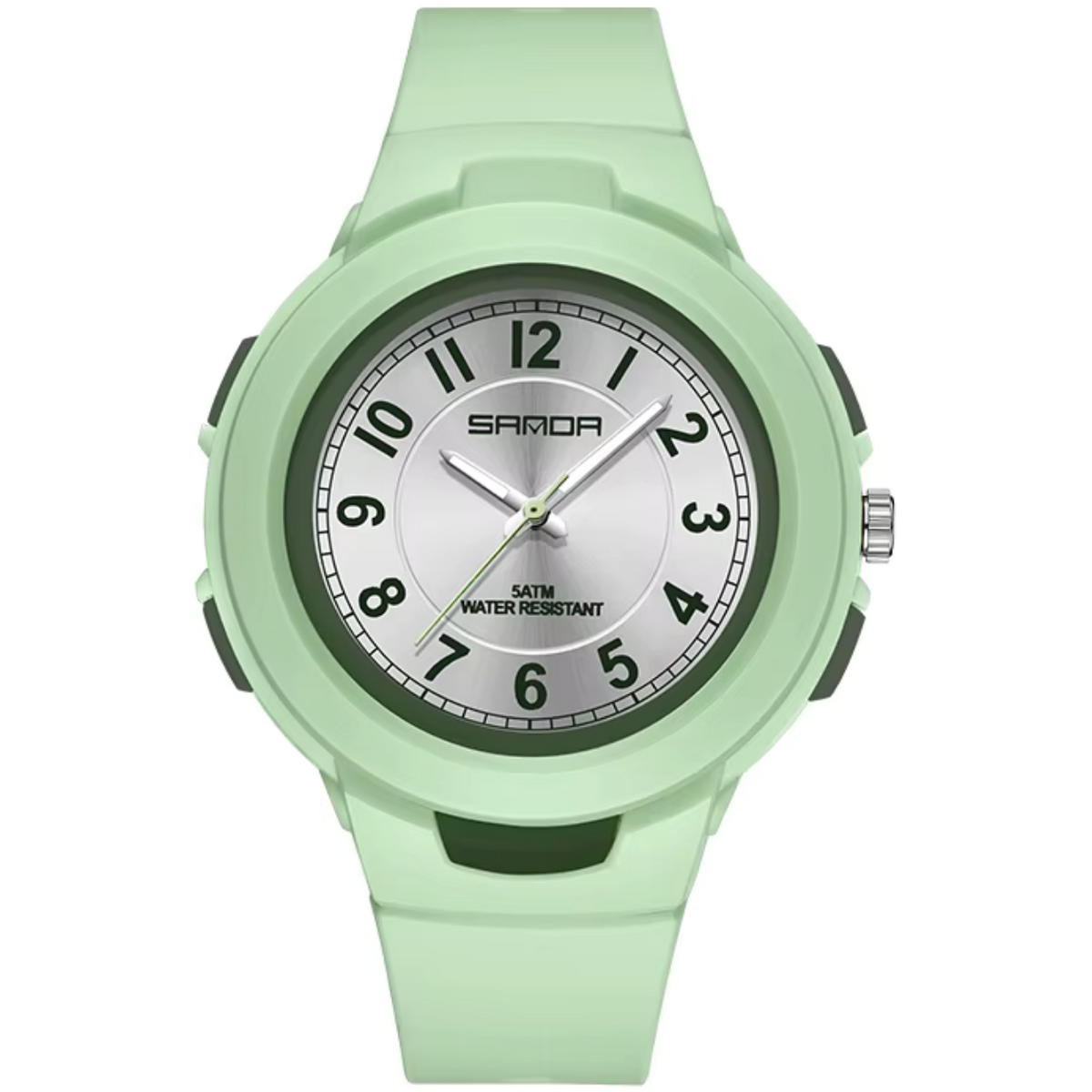 Ženski sat SANDA GA-41877 - Zelena / Srebrna KP41877