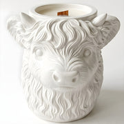 Svijeća Highland Cow - Bijela / Vanilija KP41885