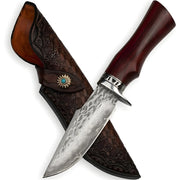 Damaščanski Outdoor Nož YB-42095 - Smeđi KP42095