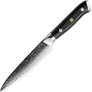 Damask kuhinjski nož KX-42115 - Univerzalni / Crni KP42115