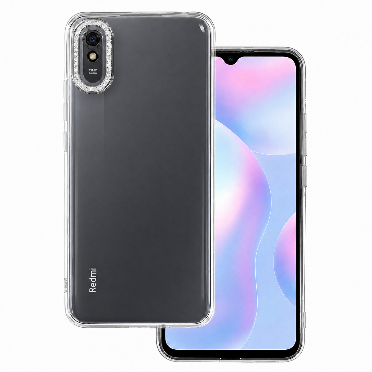 Crystal diamond kućište za Xiaomi Redmi 9A - Transparentno KP42140