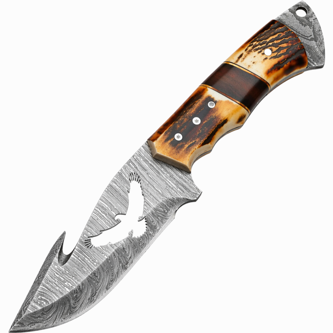 Damaščanski outdoor nož PZ-42193 - Višebojni KP42193