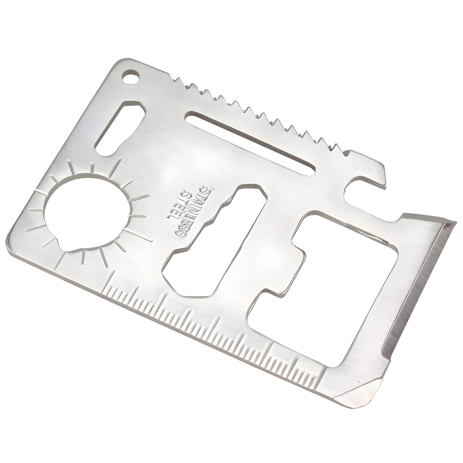 Multifunkcionalna multitool kartica - Srebrna KP39846