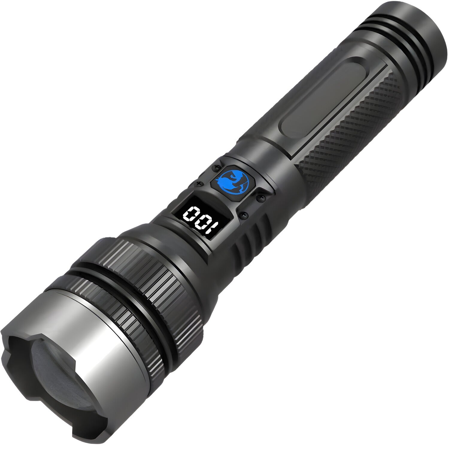 LED baterija s funkcijom powerbanke - crna KP39987