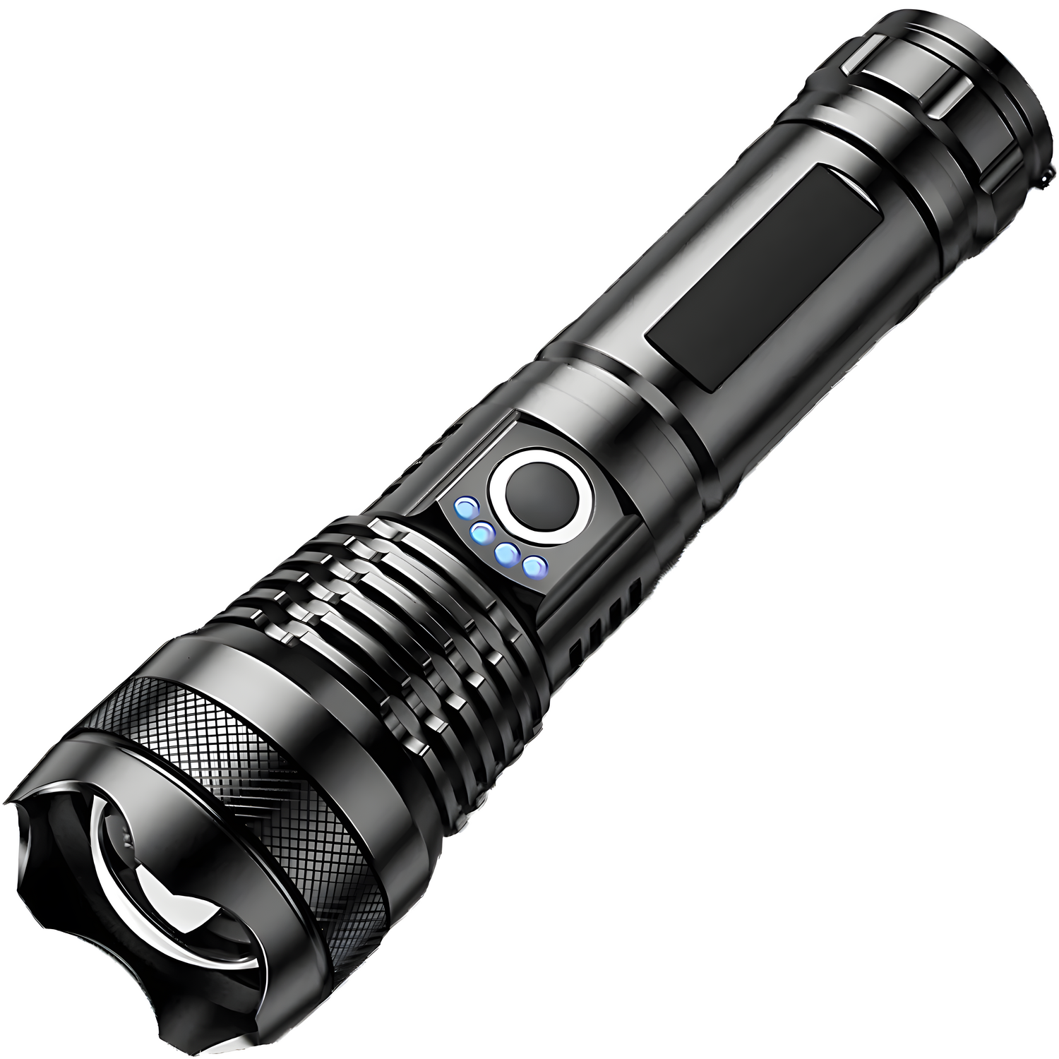 Taktička LED svjetiljka - Crna KP40344