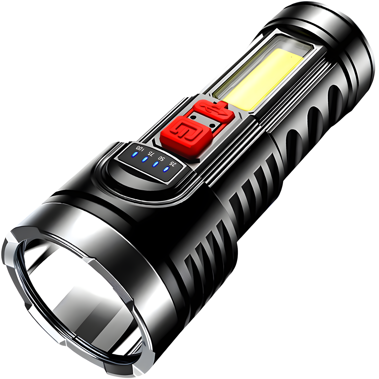 LED svjetiljka s COB osvjetljenjem - Crna KP40346