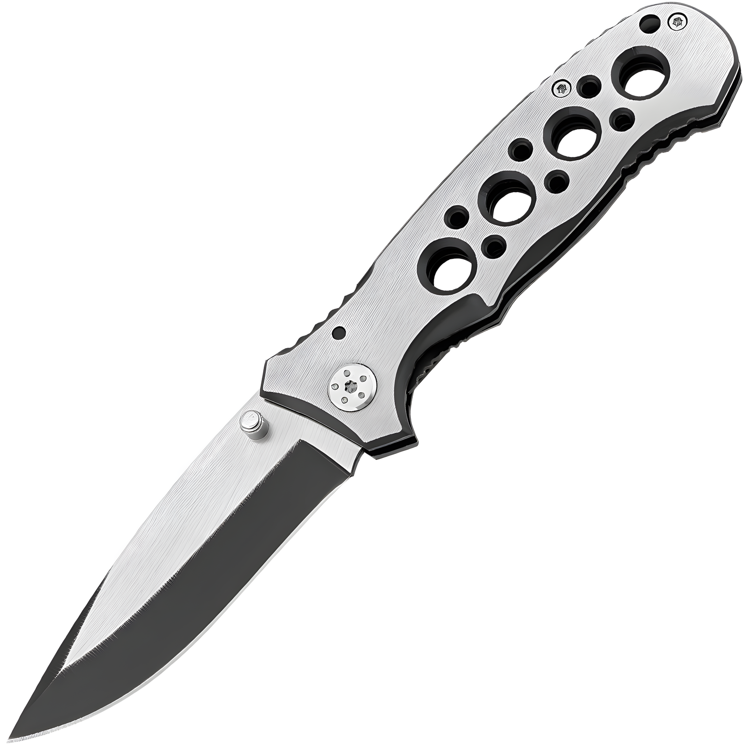 Outdoor sklopivi nož RM - 40824 - Srebrna / Crna KP40824