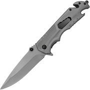 Outdoorový sklopivi nož QR - 40994 - Siva KP40994