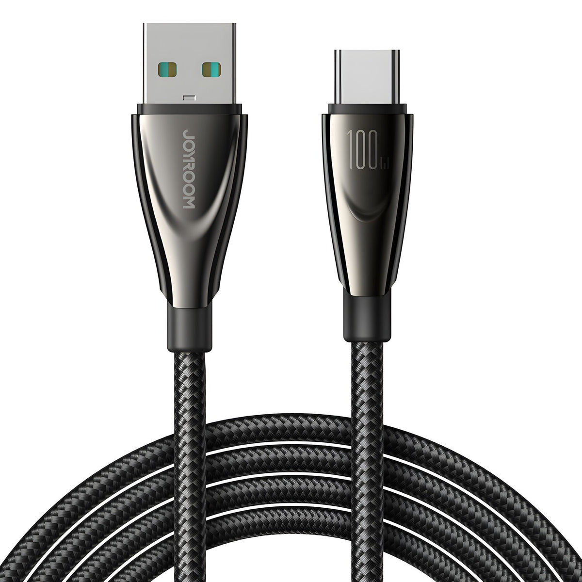 Kabel za punjenje Joyroom Pioneer Series USB - A / USB - C 100W 1.2m - Crna KP41434