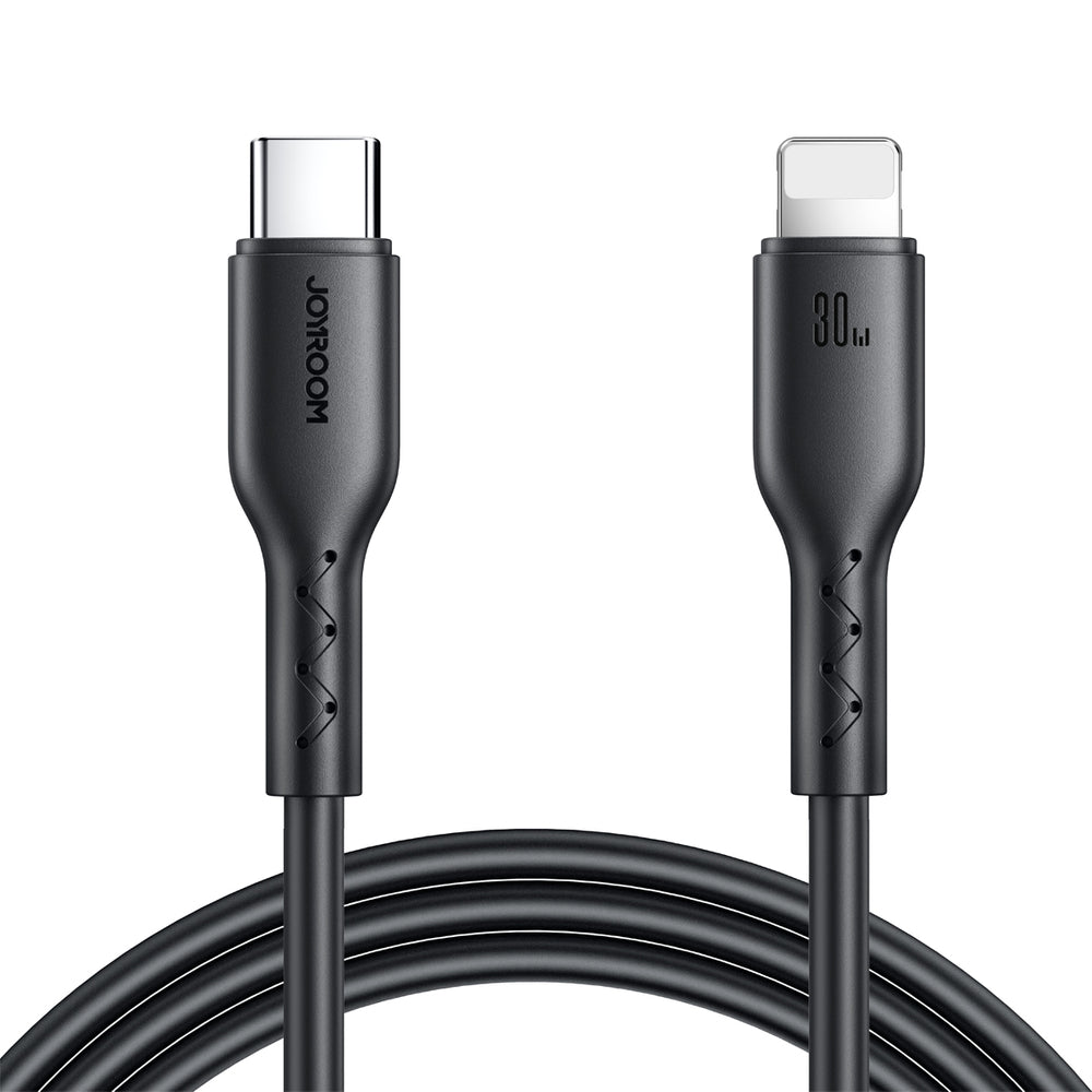 Kabel za punjenje Joyroom Flash - Charge Series SA26 - CL3 USB - C / Lightning 30W - Crna / 1m KP41447