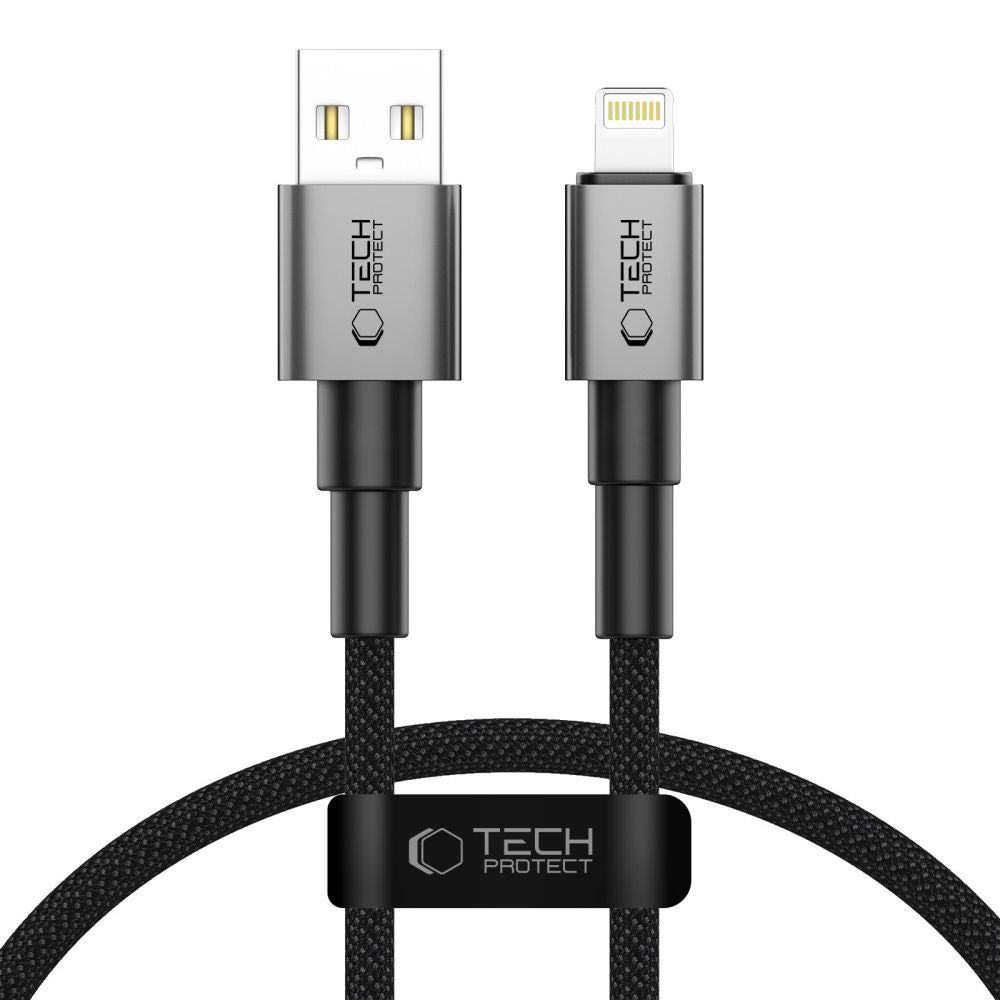 Kabel za punjenje Tech - Protect UltraBoost DNA USB - A / Lightning 15W - Siva / 0.25m KP41489