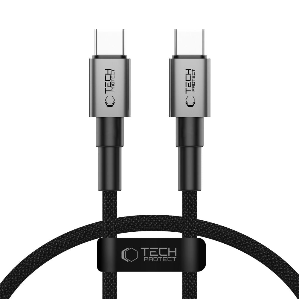 Kabel za punjenje Tech - Protect UltraBoost DNA USB - C / USB - C PD 100W - Siva / 1m KP41492