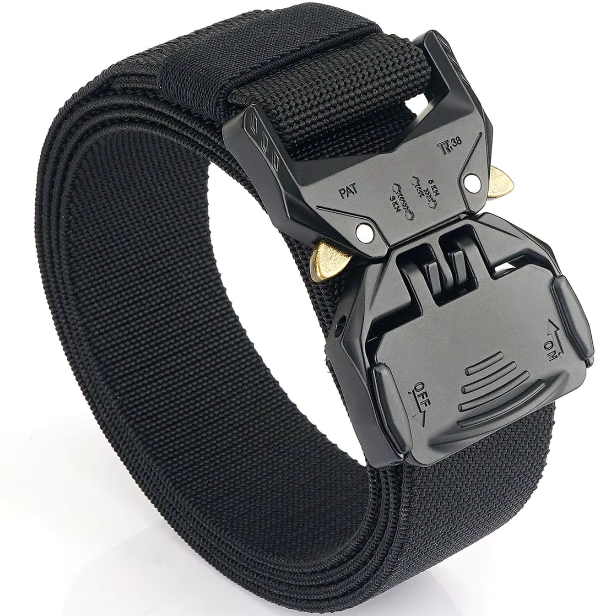 Taktički remen TA-41586 - Crni KP41586