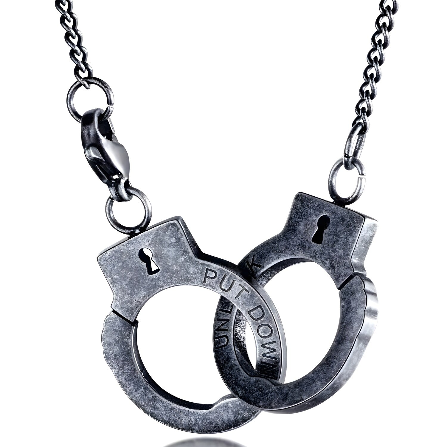 Ogrlica PU-15121 - Crna KP15121
