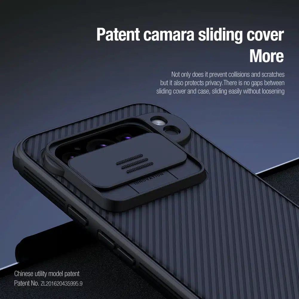 Nillkin – CamShield Pro ovitek za Google Pixel 9 Pro – črna