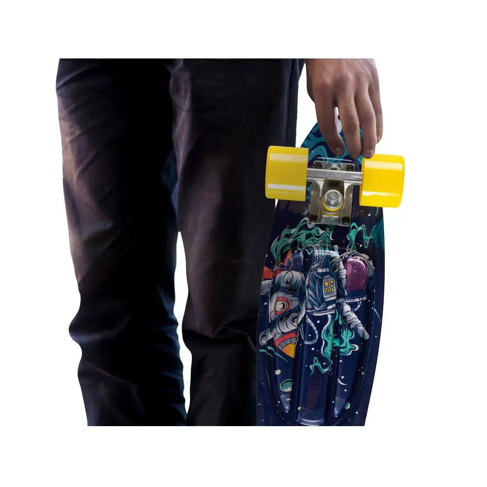 QKIDS GALAXY skateboard, spaceman