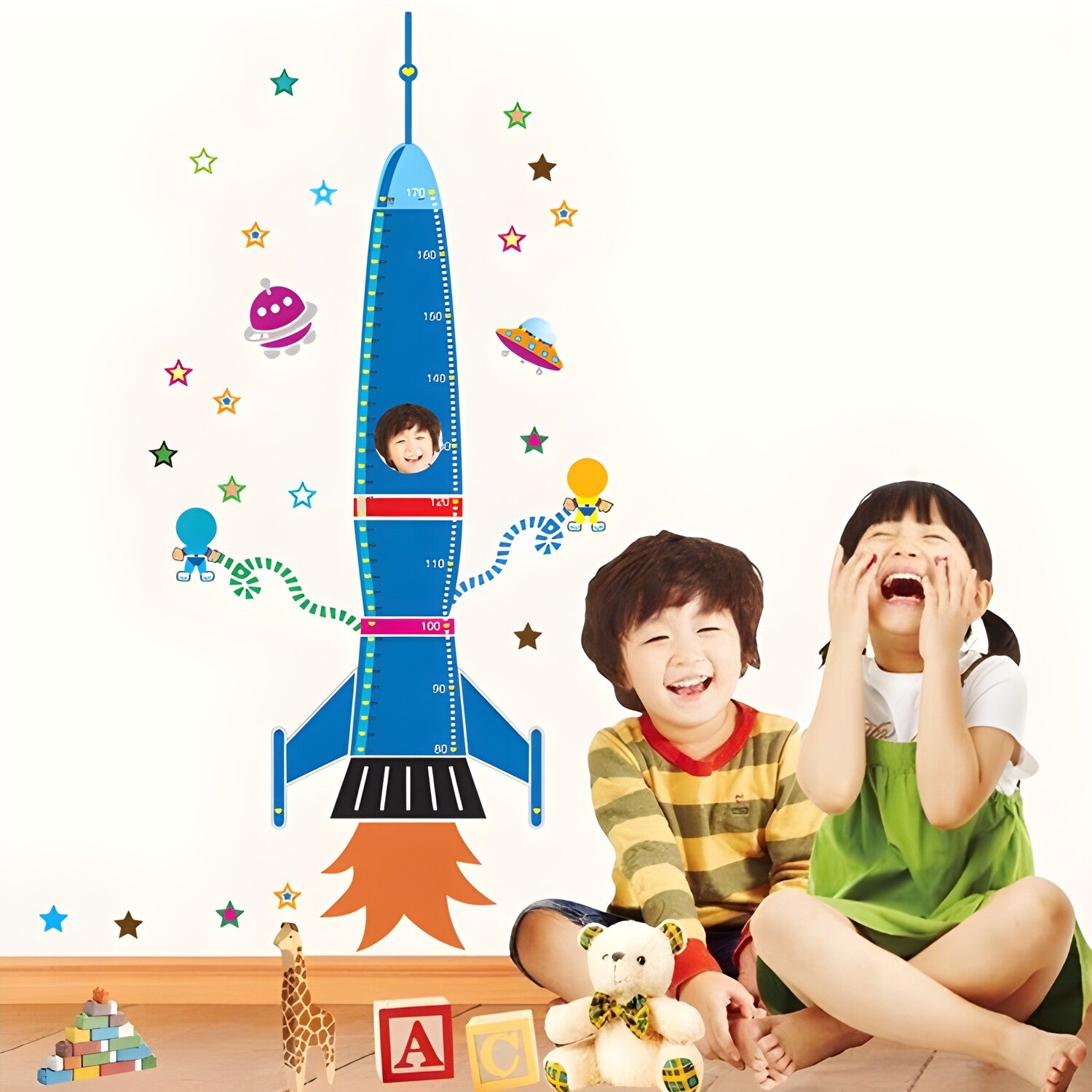Naljepnica za zid / Tapeta Raketa KP16340
