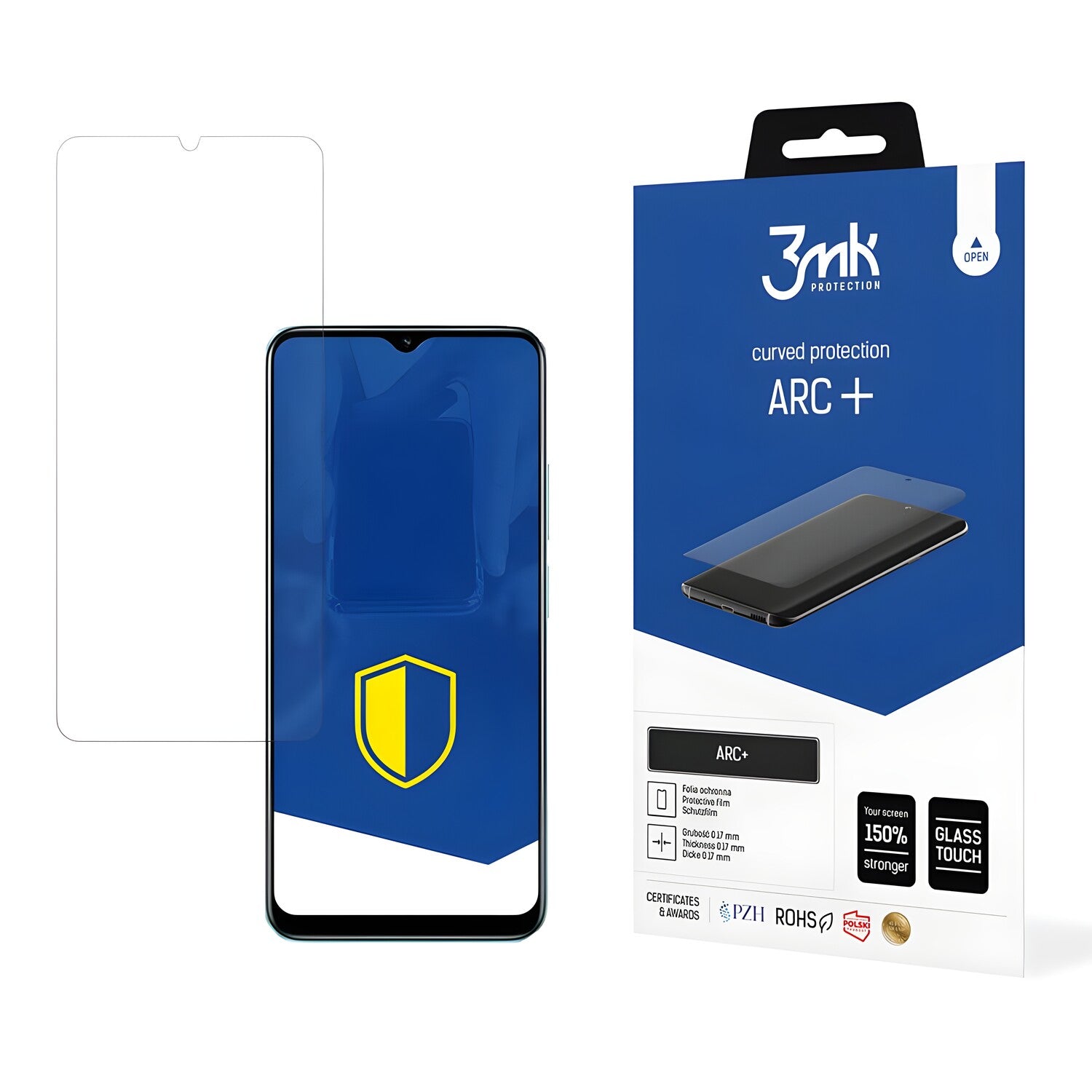 3mk Arc+ zaštitna folija za Realme C33 - Prozirna KP22665